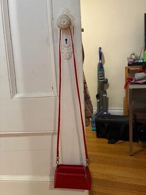 Small red Beijo purse